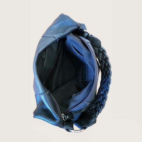 DESMO Brown Italian Leather Hobo Bag - Picture 6 of 8